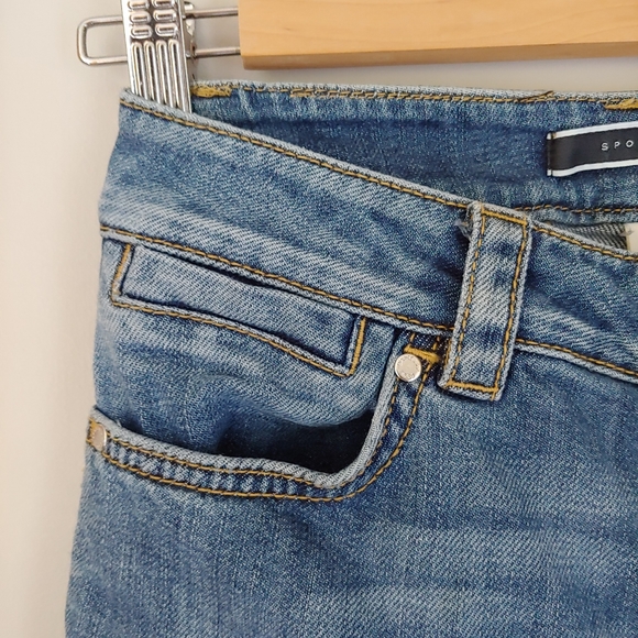 Sportmax Code Perfect Fit Jeans Straight Leg Blue Size 2 Max Mara - Picture 10 of 16